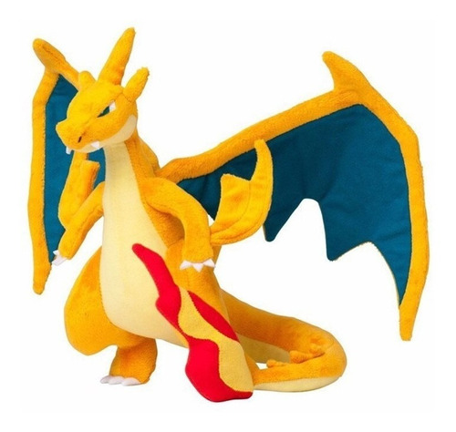 Pokemon Megaevoluções Charizard X E Y Pelúcia Pronta Entrega